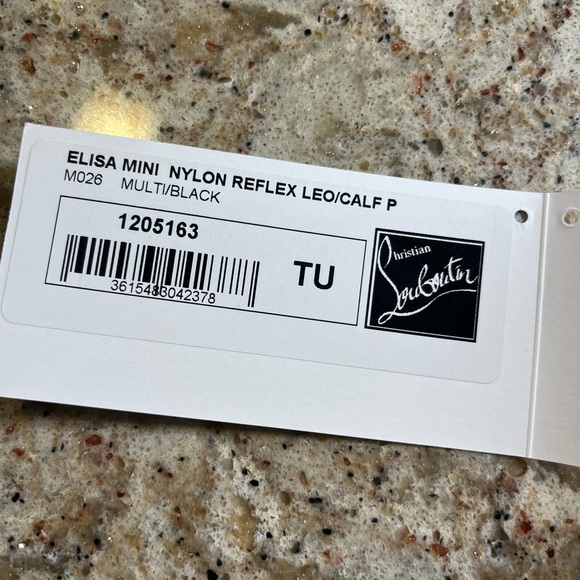 Christian Louboutin Elisa mini reflex nylon leo/calf p - Picture 9 of 15